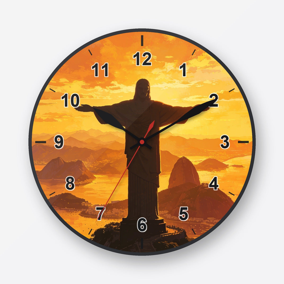 Christ the Redeemer Wall Clock My Wall Clock