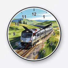 Commuter Rail Wall Clock My Wall Clock