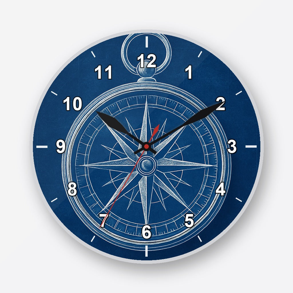 Compass Wall Clock My Wall Clock