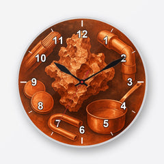 Copper Wall Clock My Wall Clock
