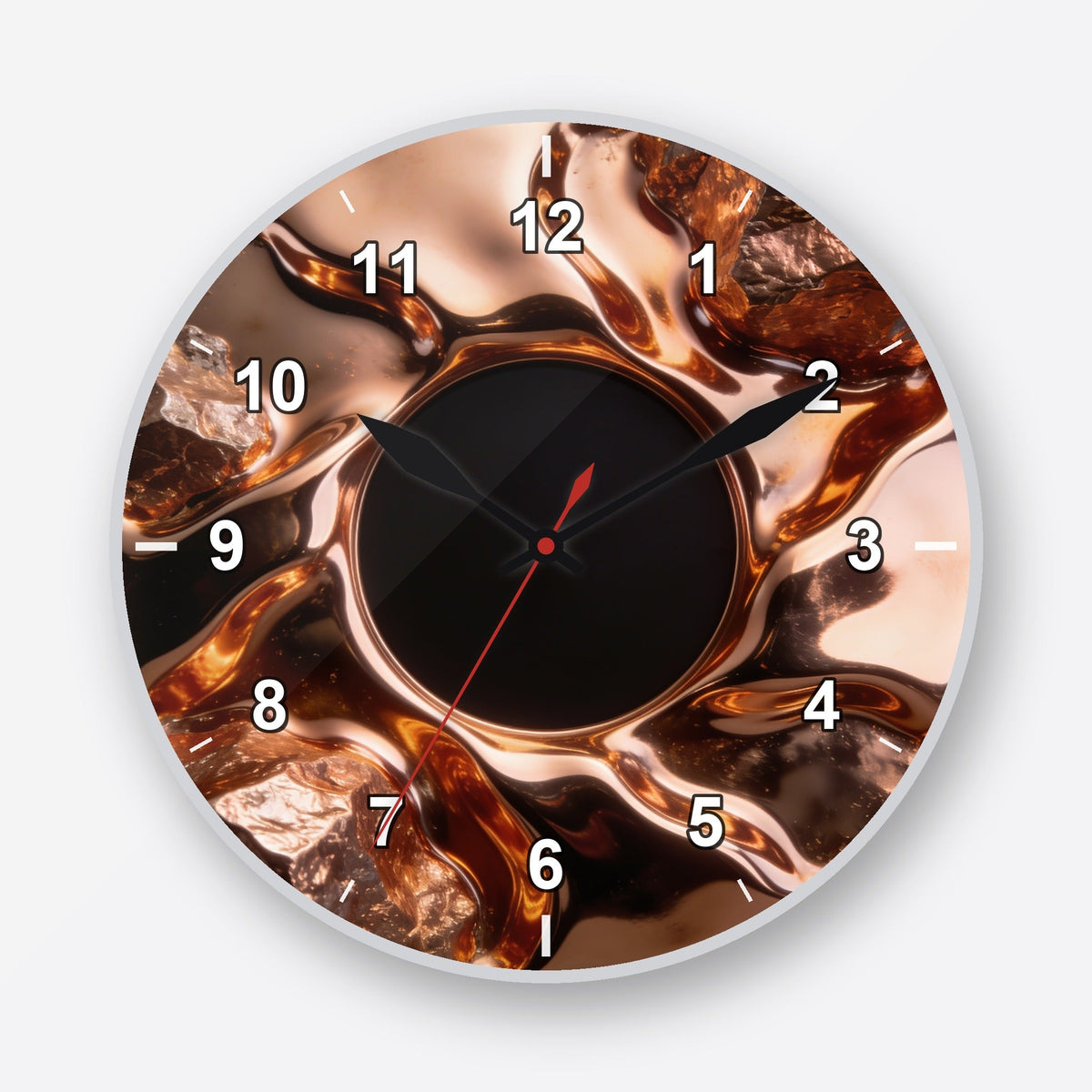 Copper Wall Clock My Wall Clock