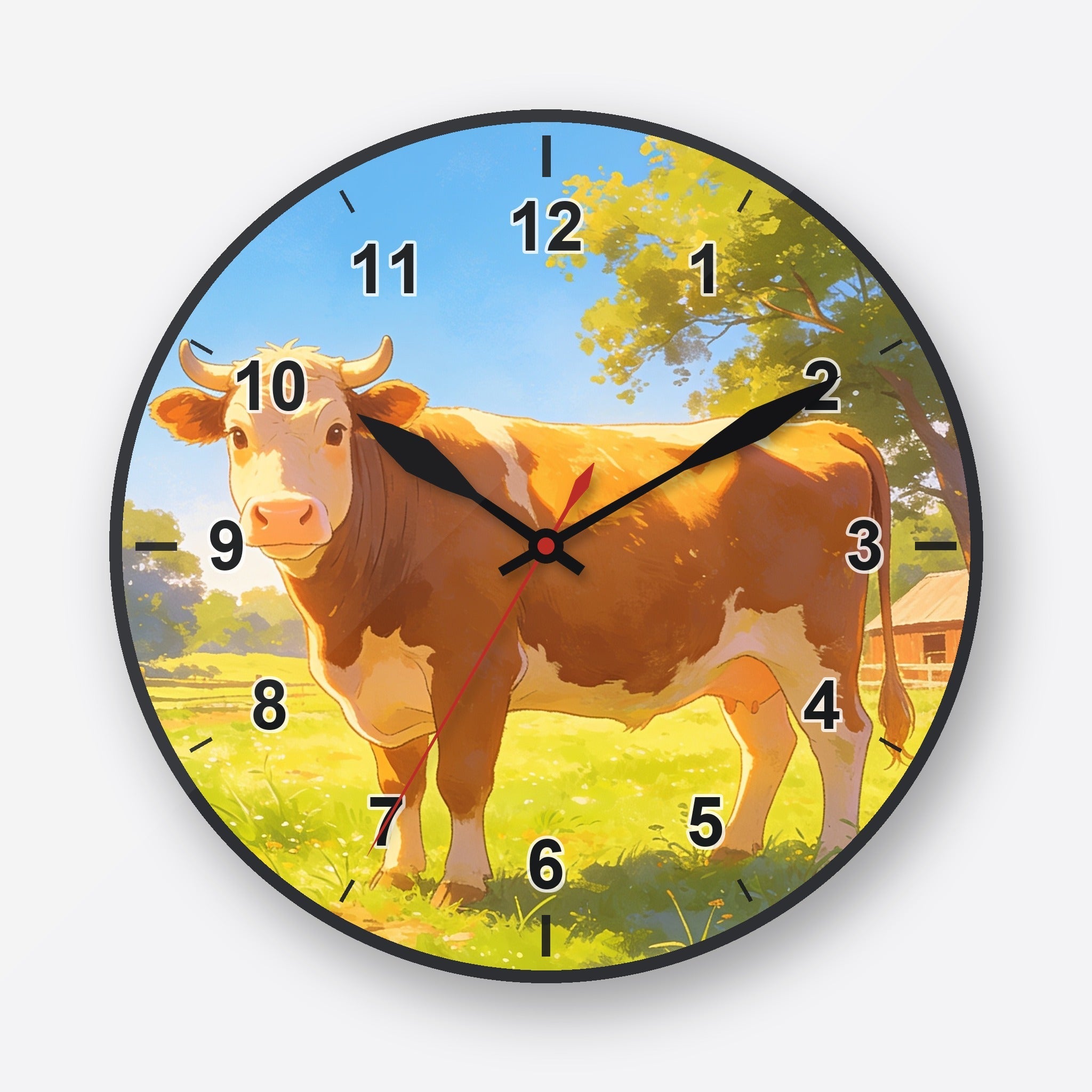 Cow Wall Clock My Wall Clock