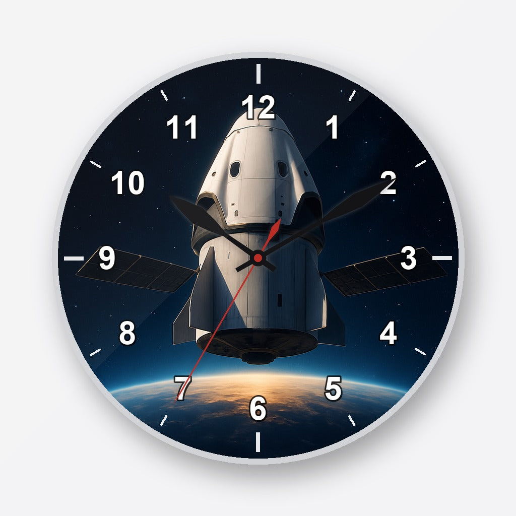 Crew Dragon Wall Clock My Wall Clock