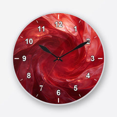 Crimson Wall Clock My Wall Clock