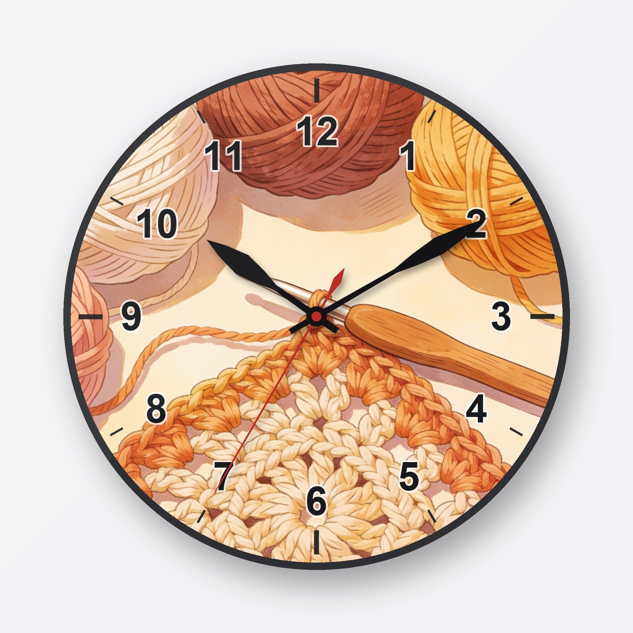 Crochet Wall Clock My Wall Clock