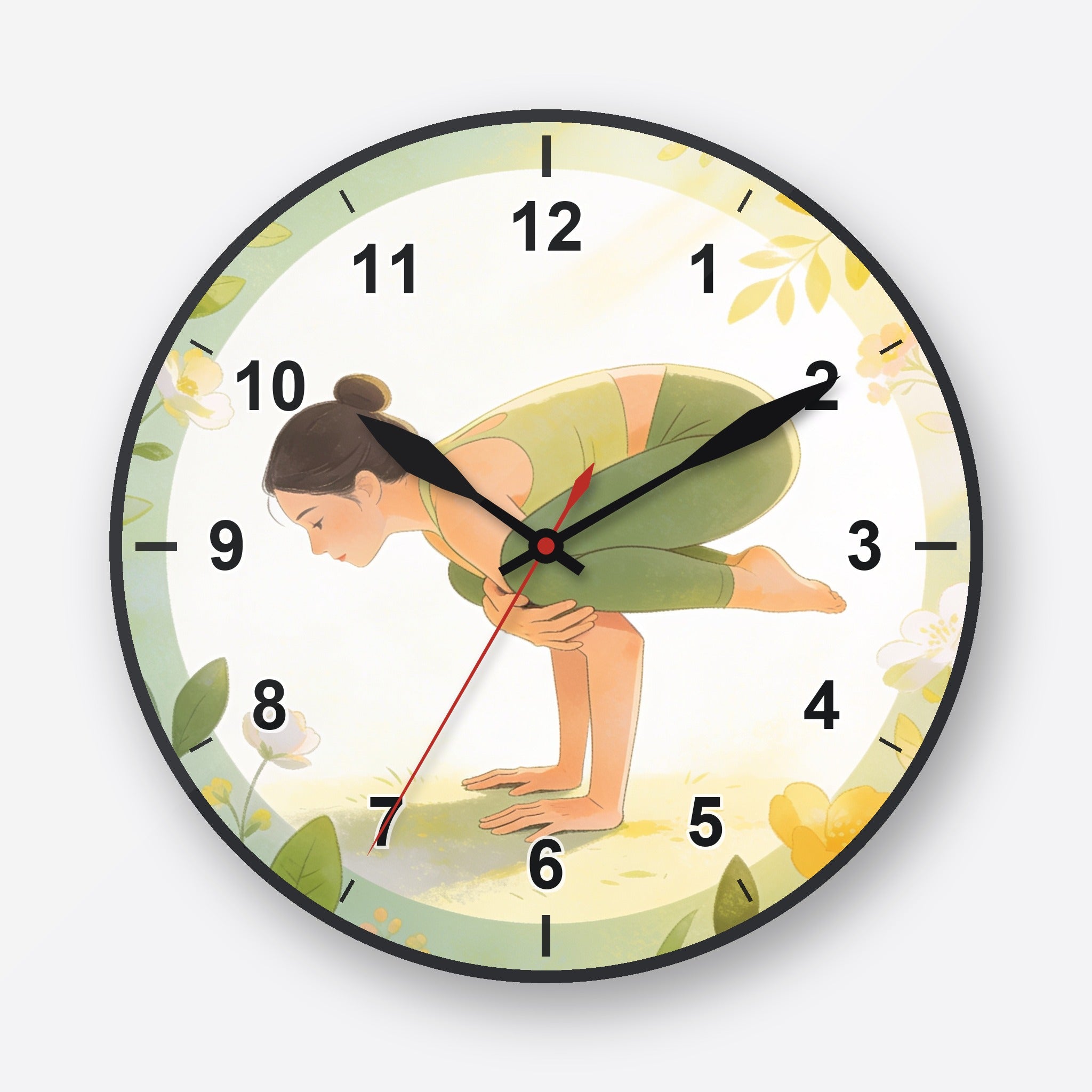 Crow Pose Wall Clock My Wall Clock