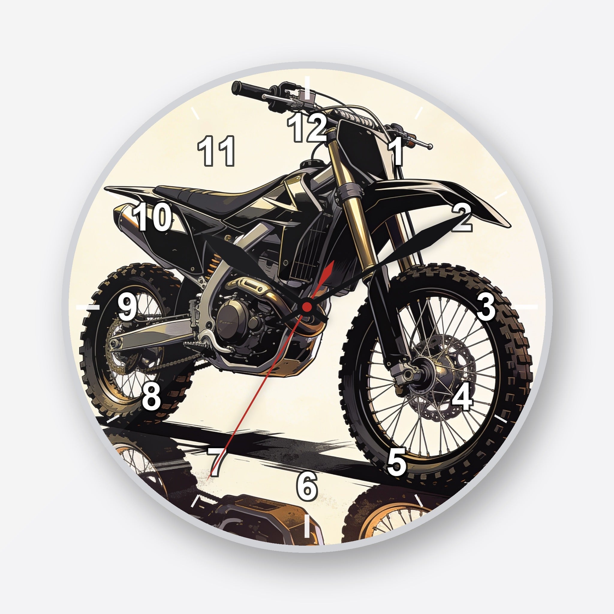 Dirt Bike Wall Clock My Wall Clock