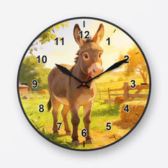 Donkey Wall Clock My Wall Clock