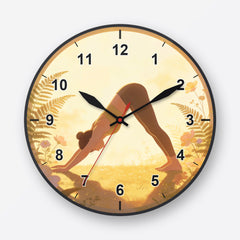 Downward Dog Wall Clock My Wall Clock