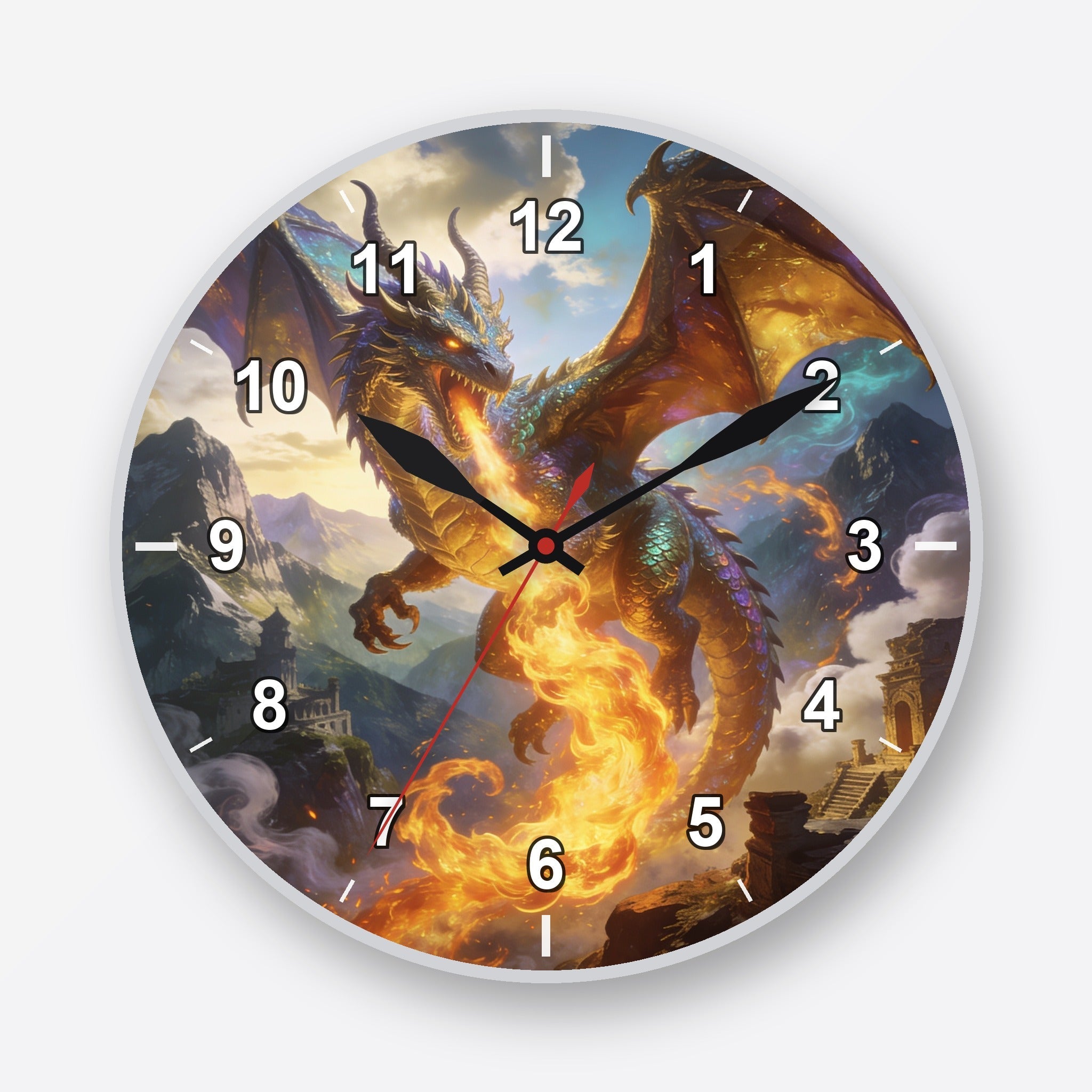 Dragon Wall Clock My Wall Clock