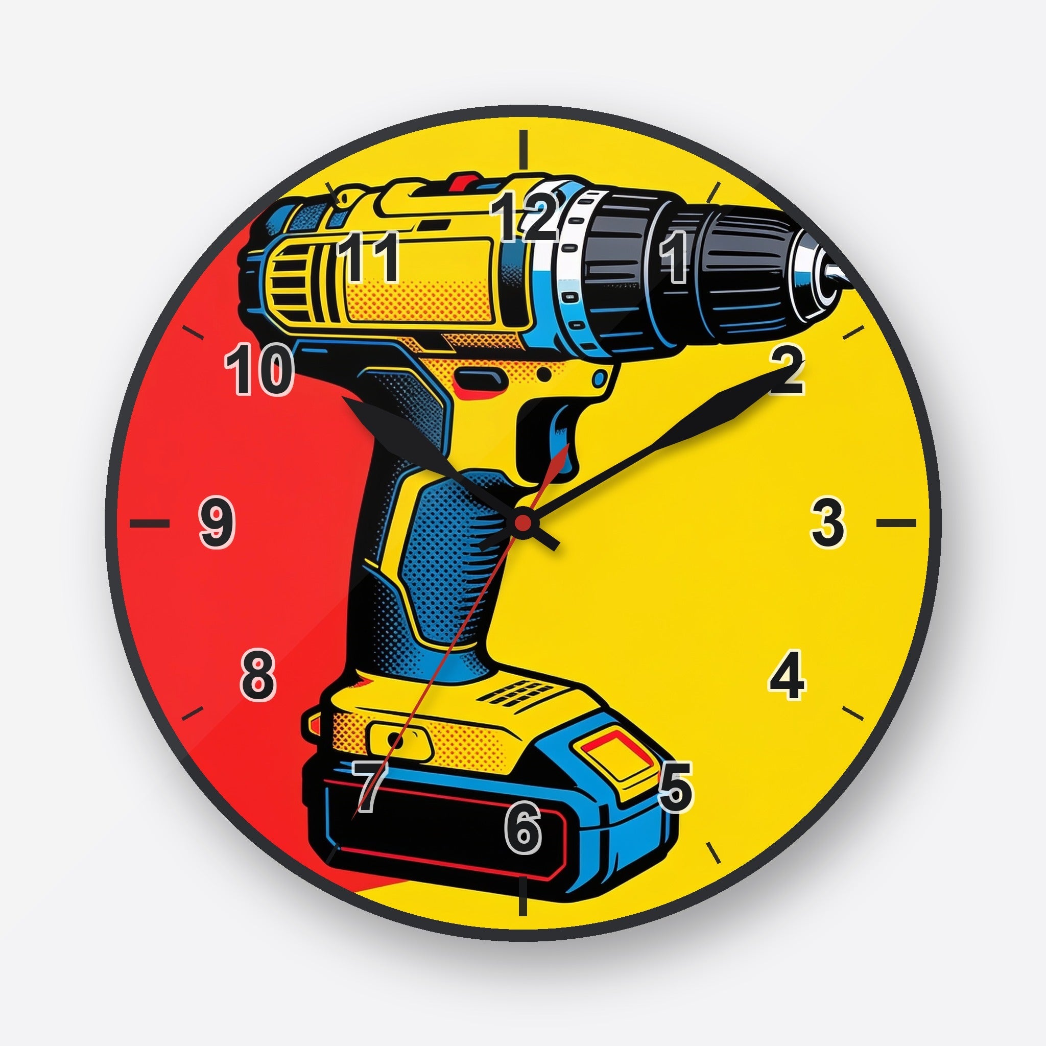 Drill Wall Clock My Wall Clock