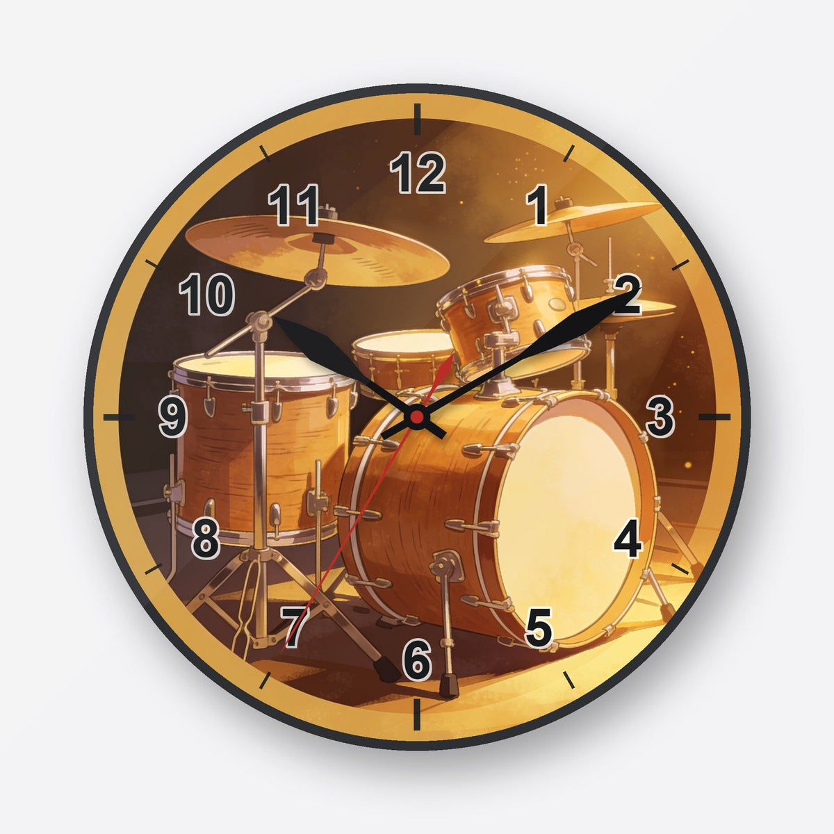 Drums Wall Clock My Wall Clock