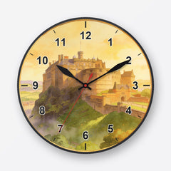Edinburgh Castle Wall Clock My Wall Clock