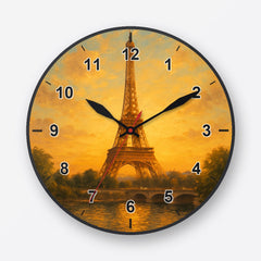 Eiffel Tower Wall Clock My Wall Clock