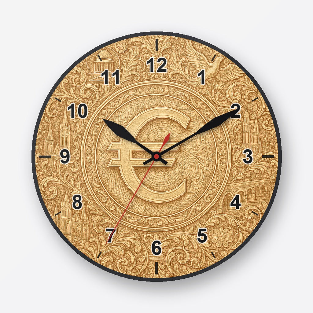 Euro Wall Clock My Wall Clock