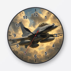 F-16 Fighter Wall Clock My Wall Clock