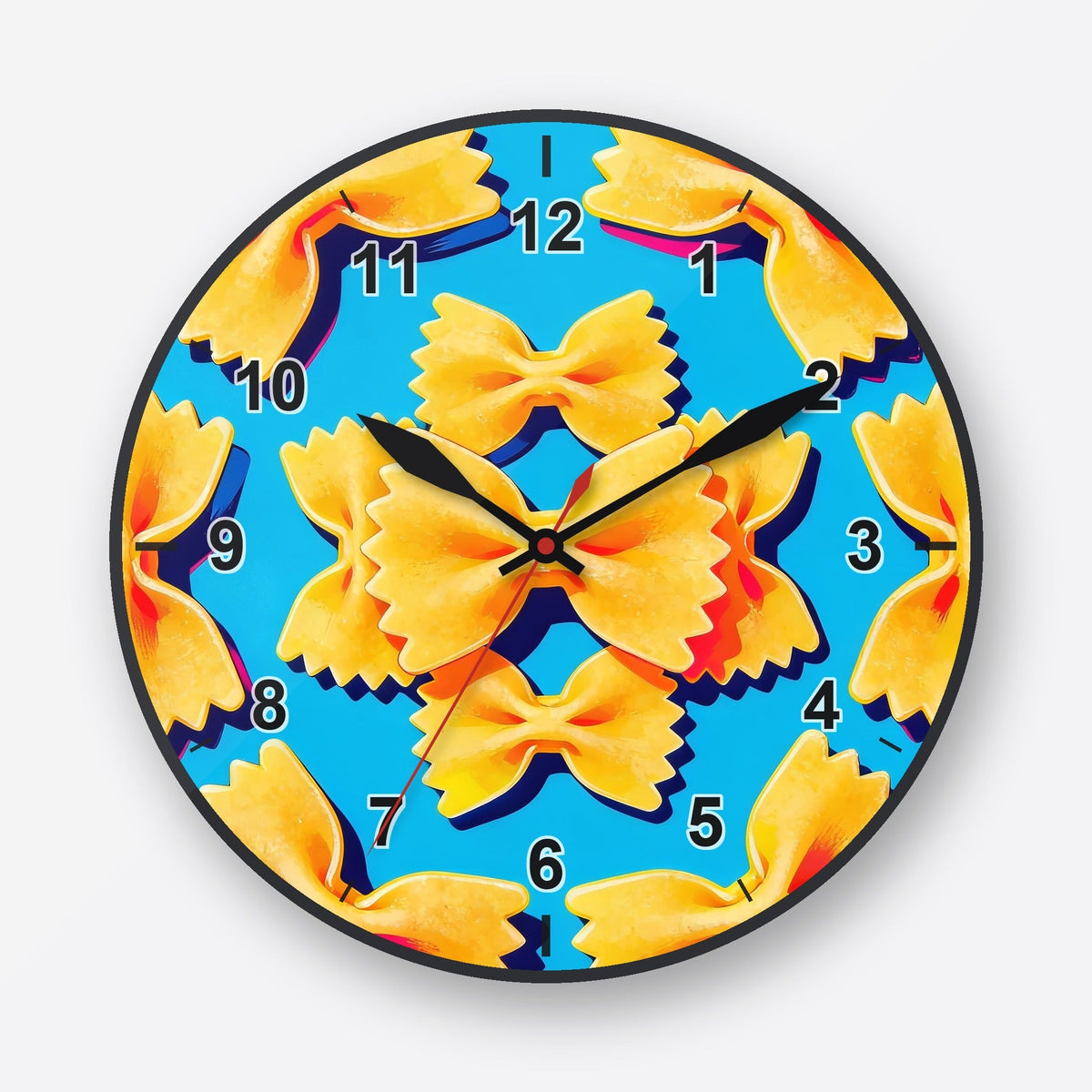Farfalle Wall Clock My Wall Clock