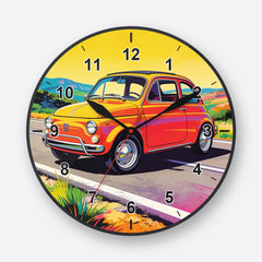 Fiat 500 Wall Clock My Wall Clock