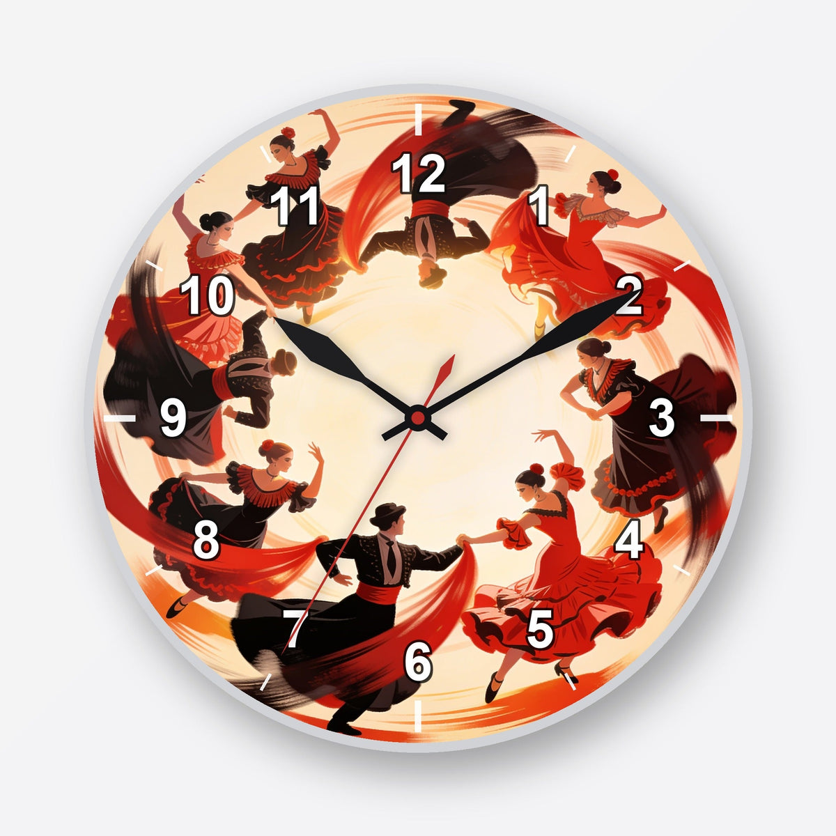 Flamenco Wall Clock My Wall Clock