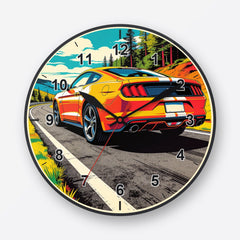 Ford Mustang Wall Clock My Wall Clock