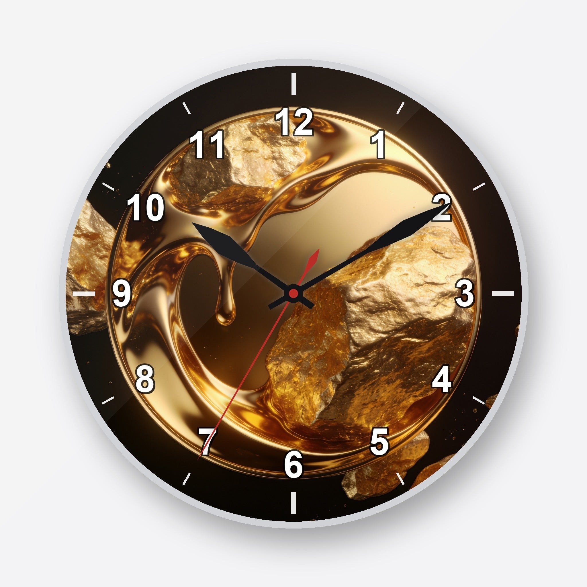 Gold Wall Clock My Wall Clock