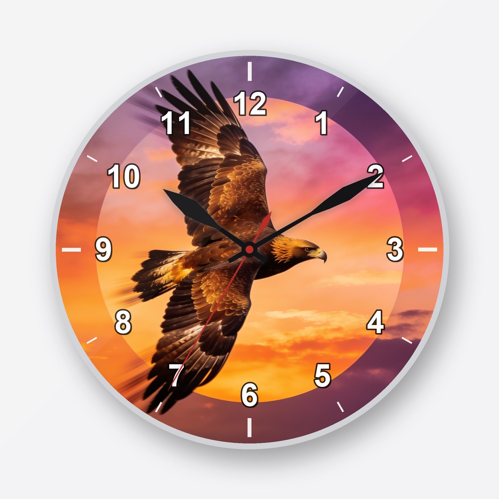 Golden Eagle Wall Clock My Wall Clock