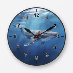 Gray Whale Wall Clock My Wall Clock