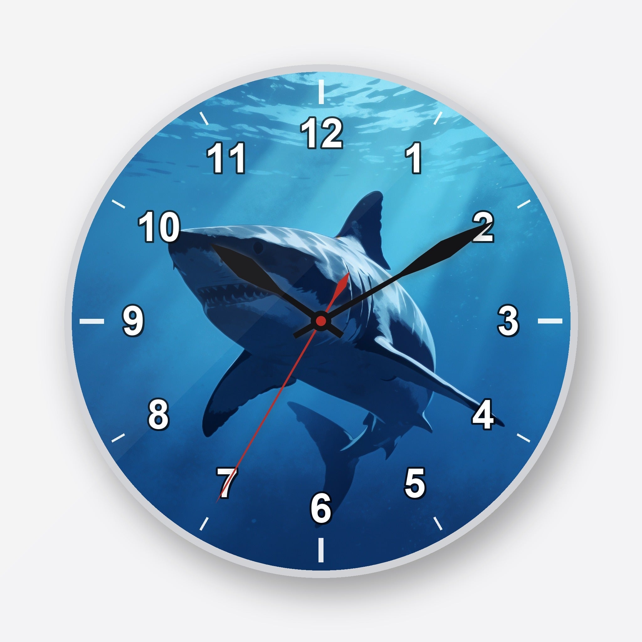 Great White Wall Clock My Wall Clock