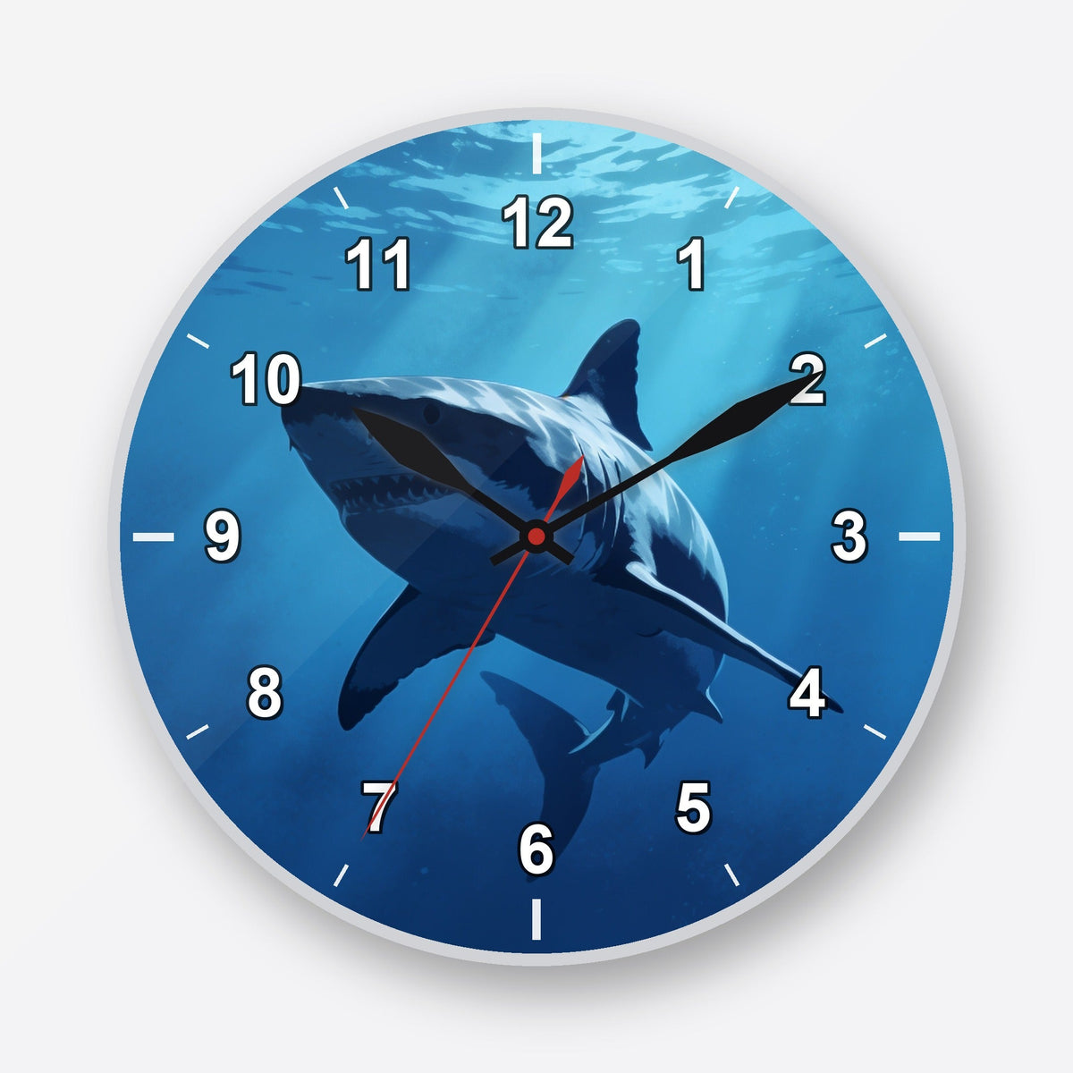 Great White Wall Clock My Wall Clock