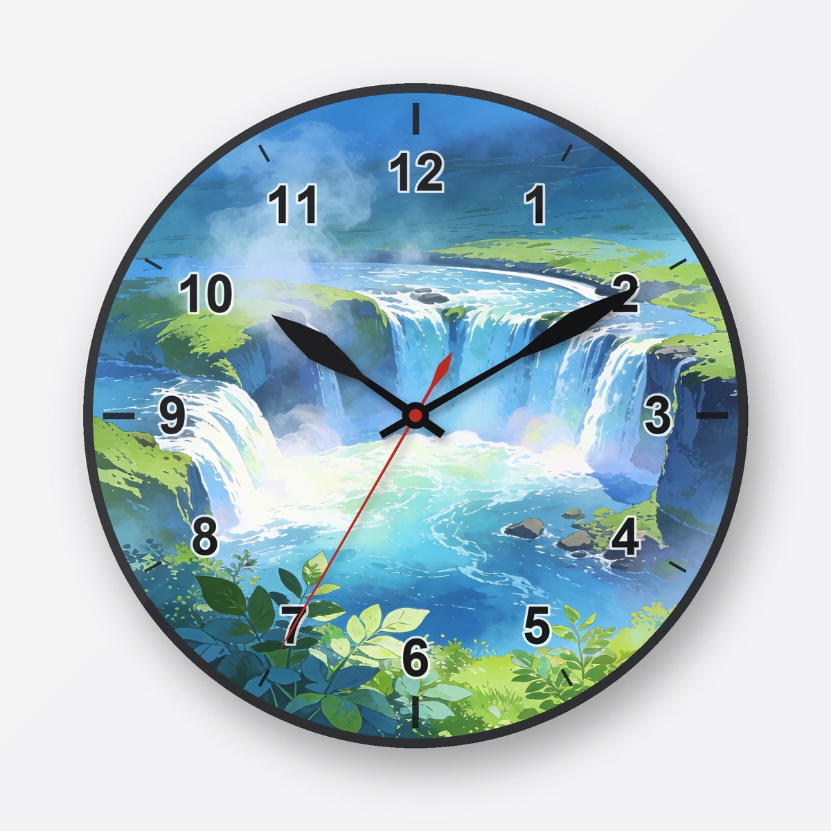 Gullfoss Wall Clock My Wall Clock