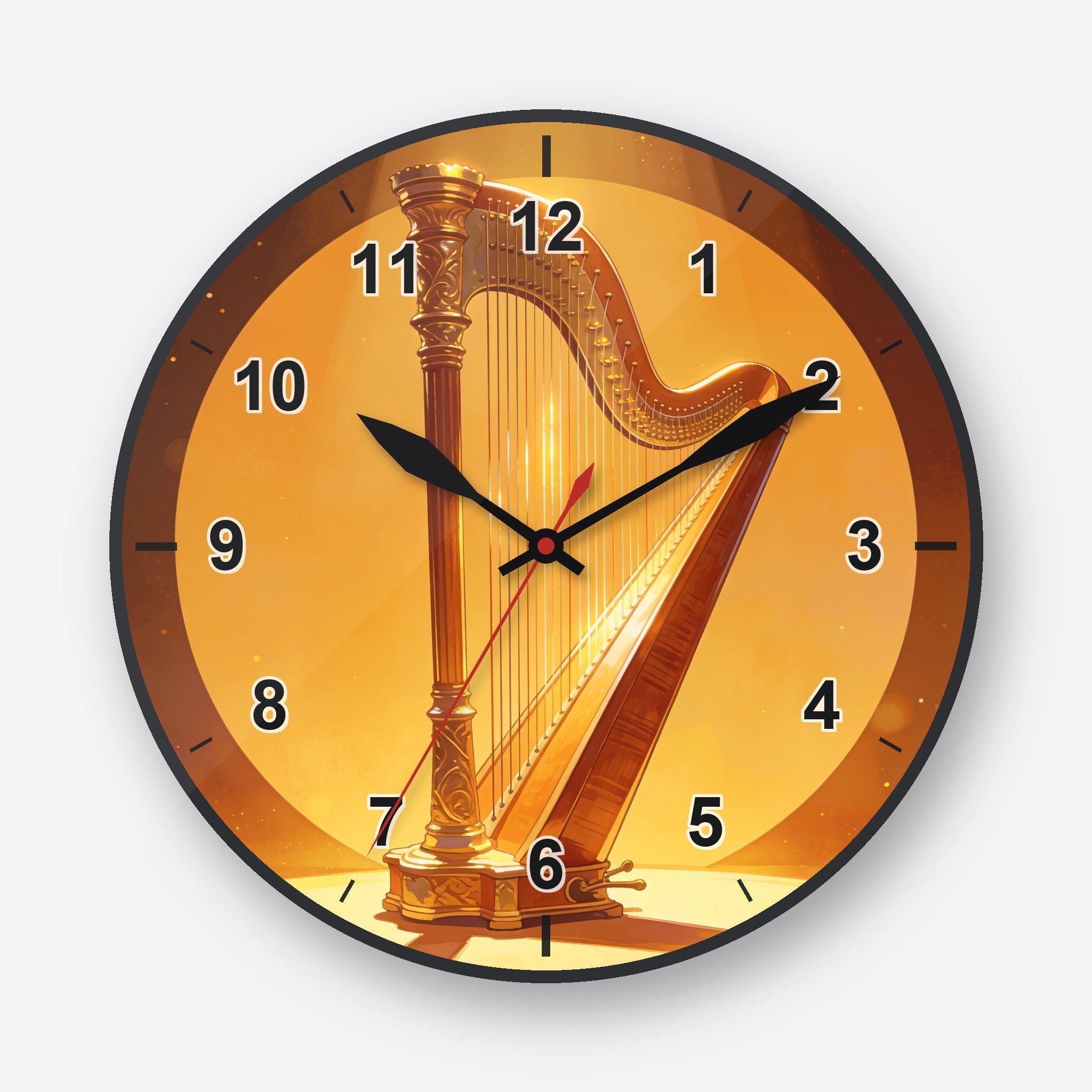 Harp Wall Clock My Wall Clock