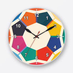 Hexagon Wall Clock My Wall Clock