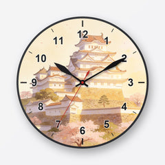 Himeji Castle Wall Clock My Wall Clock