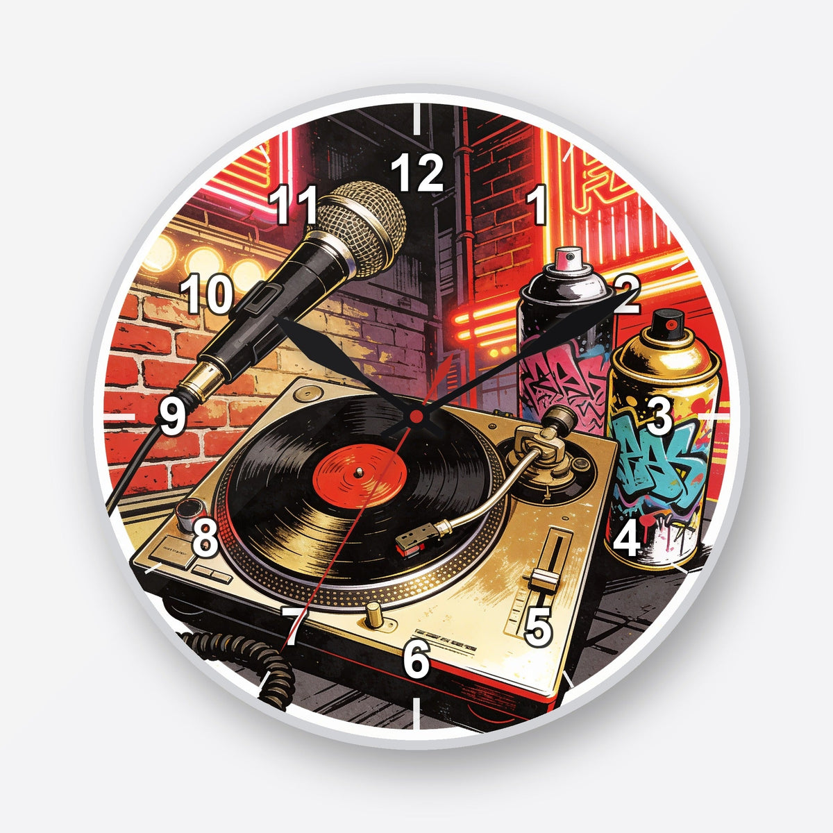 Hip Hop Wall Clock My Wall Clock