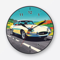 Jaguar E-Type Wall Clock My Wall Clock