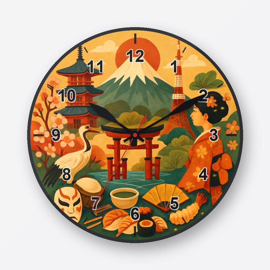 Japanese Wall Clock My Wall Clock