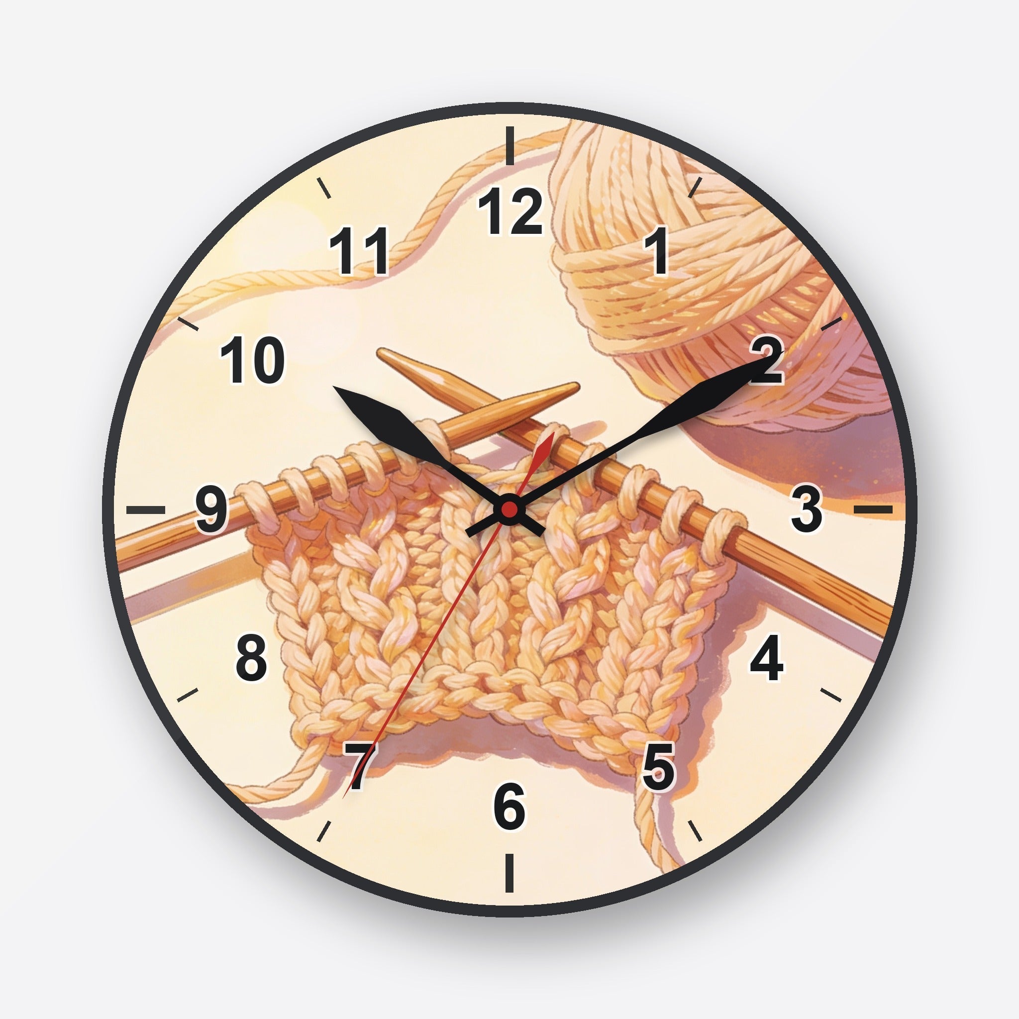 Knitting Wall Clock My Wall Clock