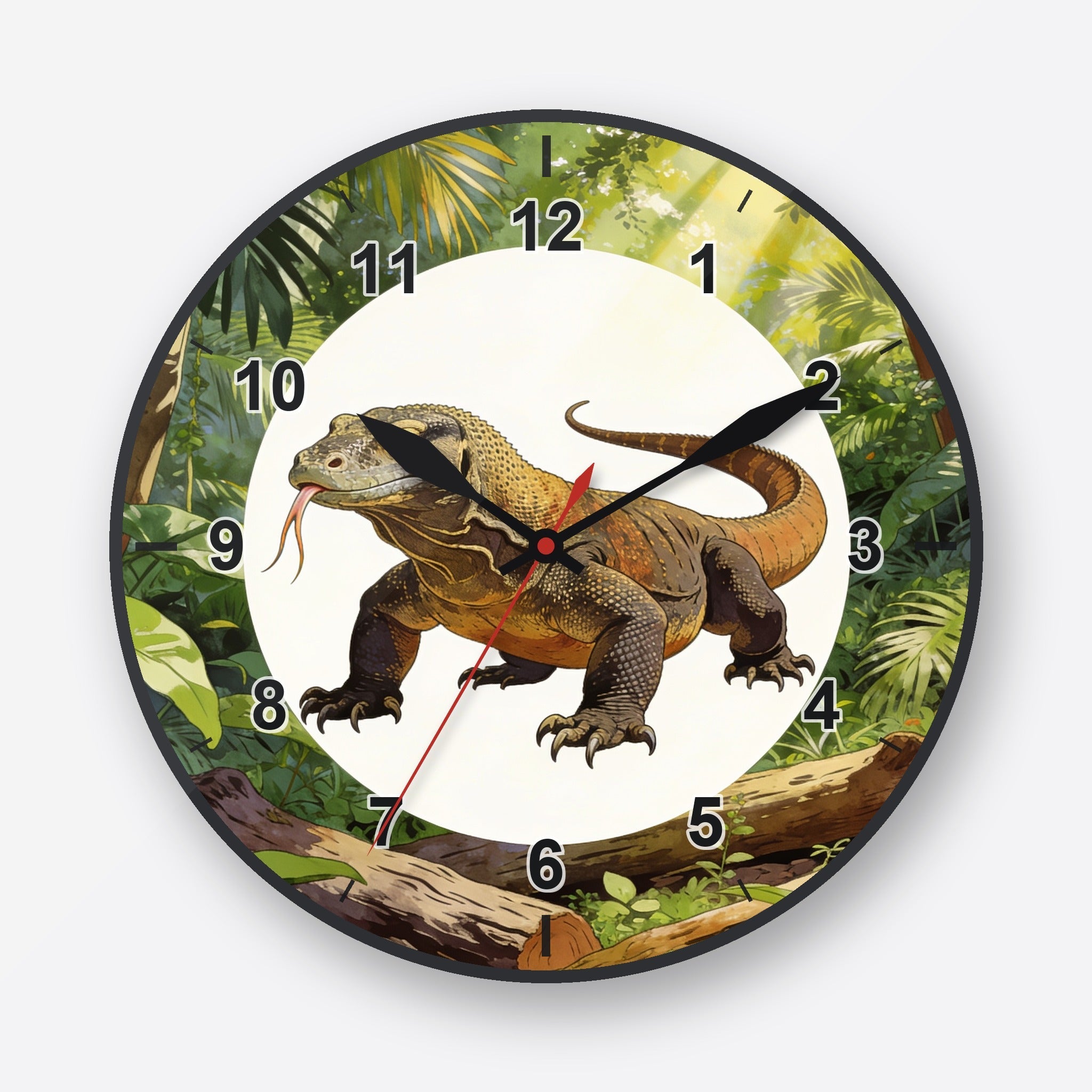 Komodo Dragon Wall Clock My Wall Clock
