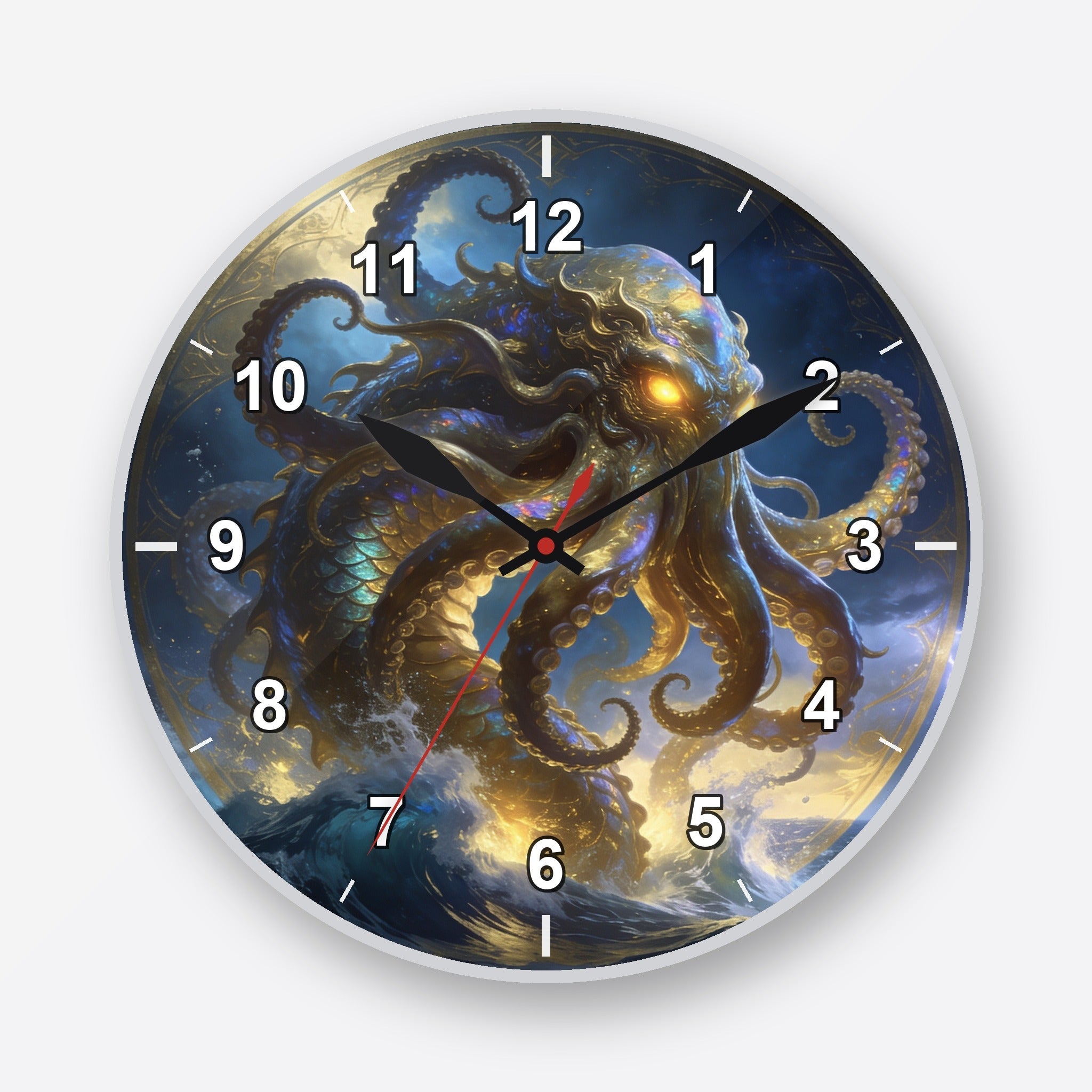 Kraken Wall Clock My Wall Clock
