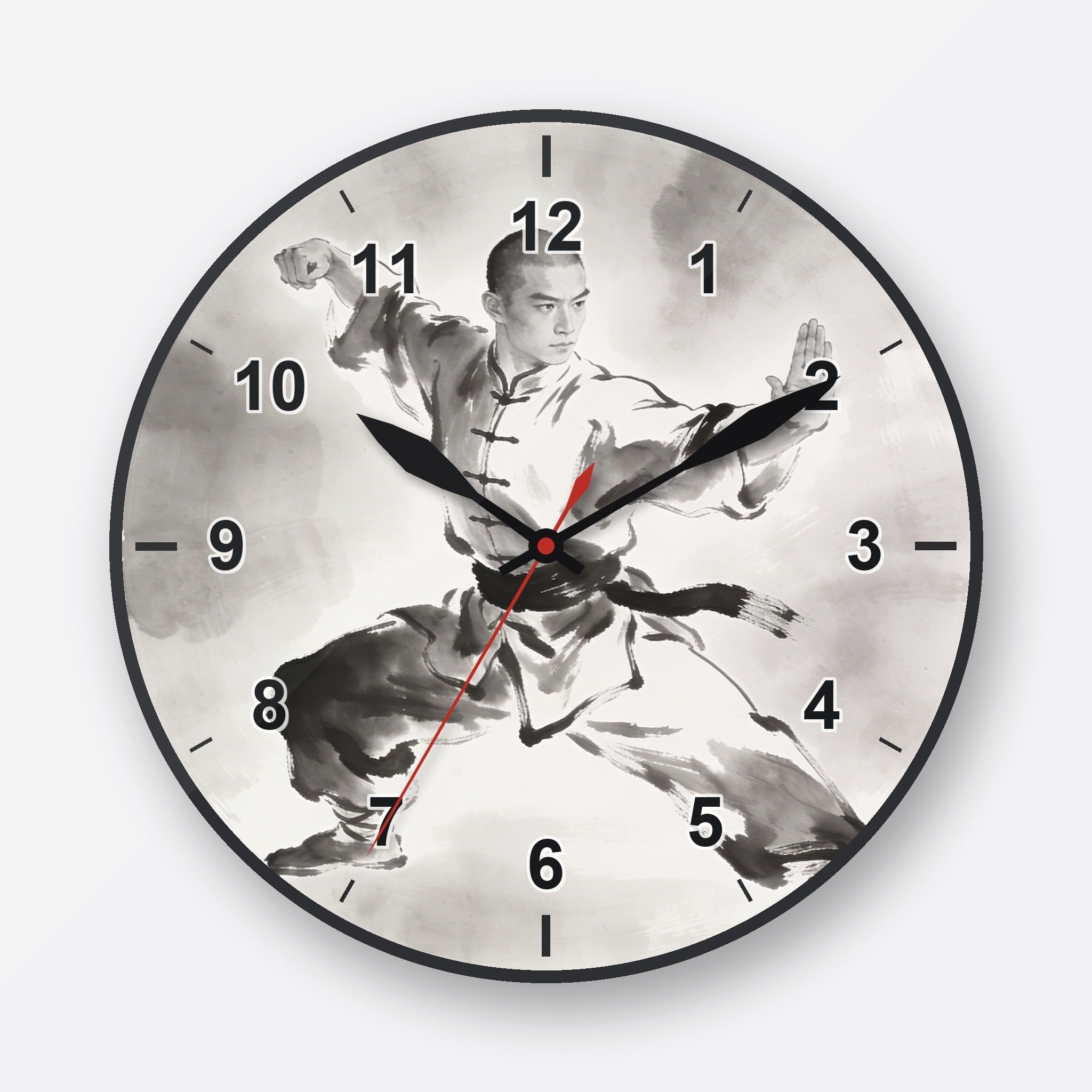 Kung Fu Wall Clock My Wall Clock