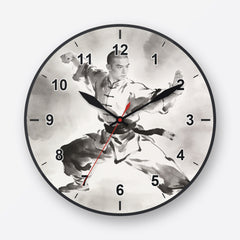 Kung Fu Wall Clock My Wall Clock