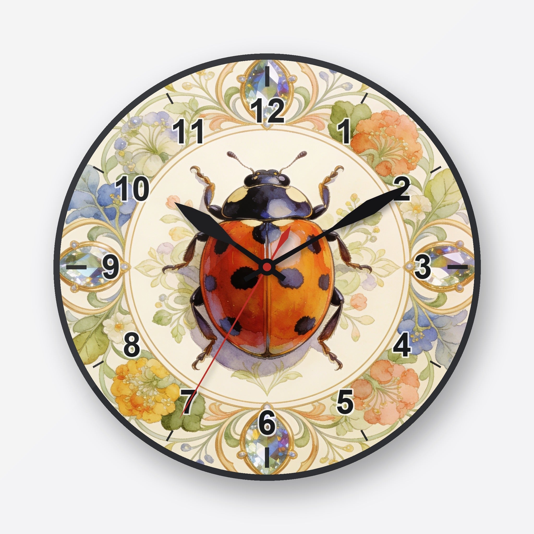 Ladybug Wall Clock My Wall Clock
