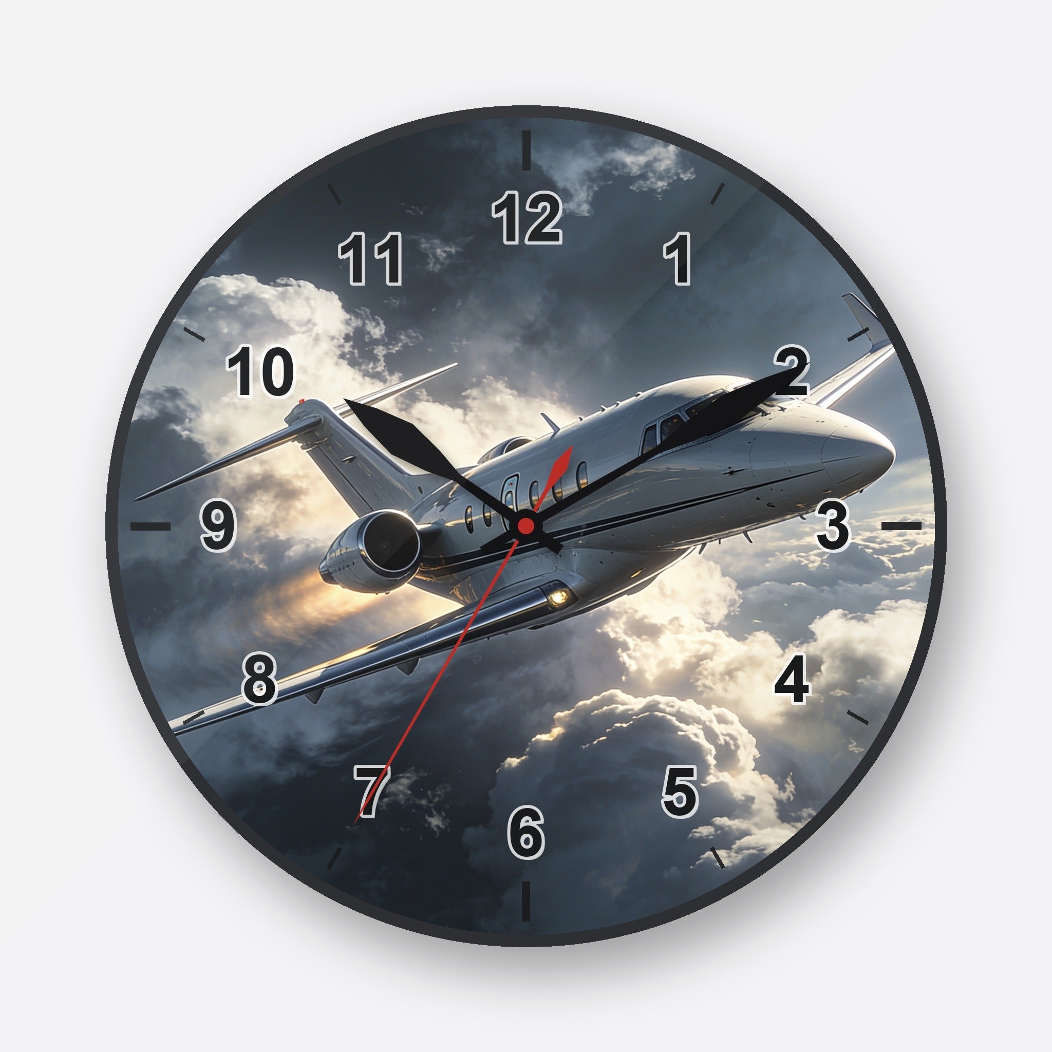 Learjet Wall Clock My Wall Clock