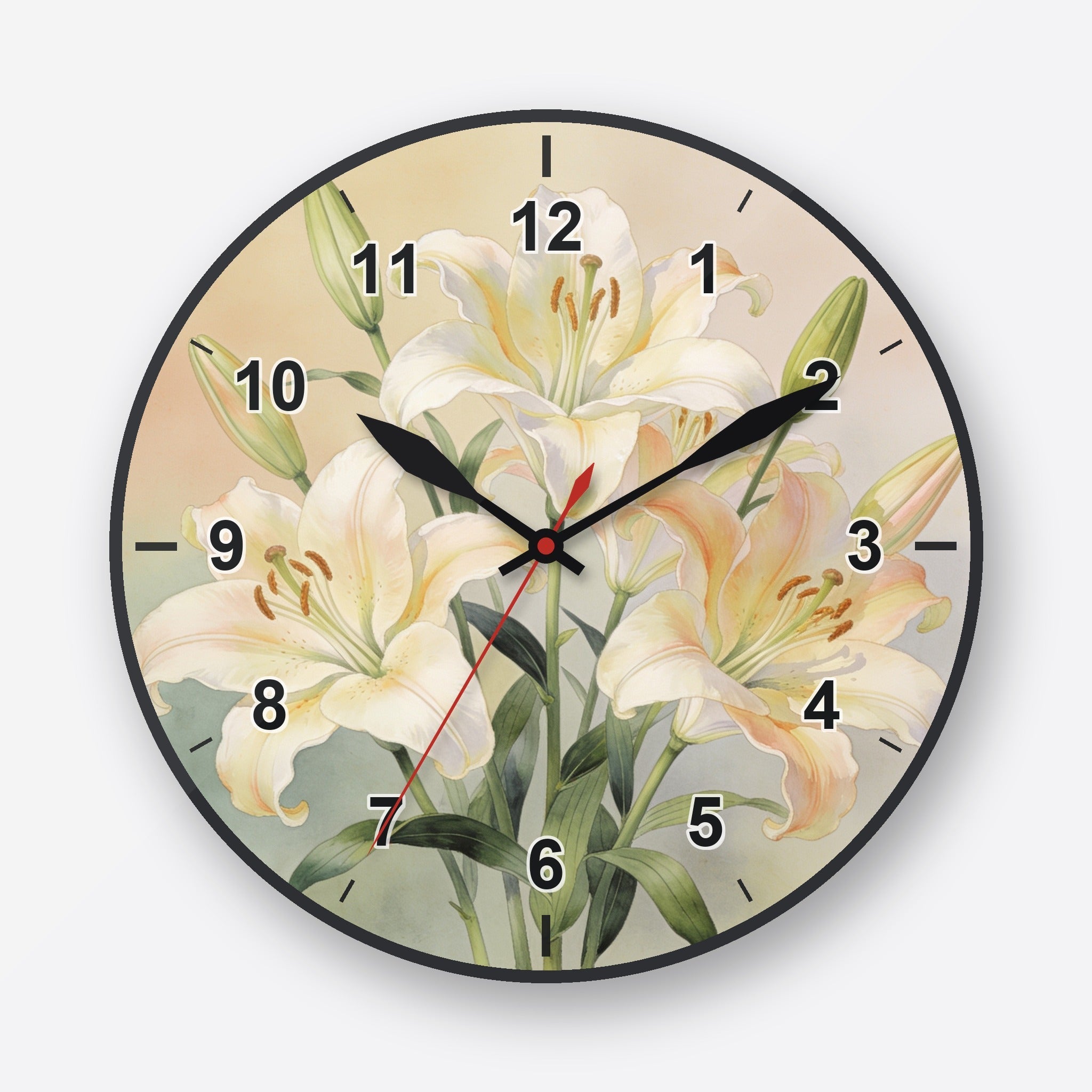 Lily Wall Clock My Wall Clock