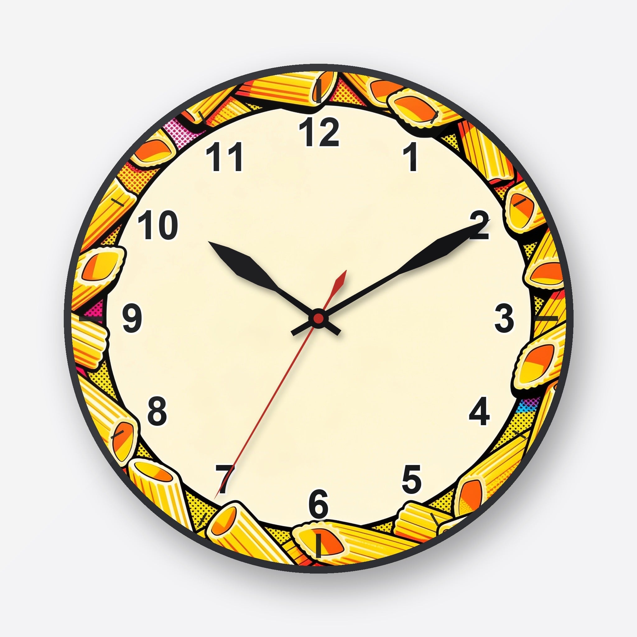 Linguine Wall Clock My Wall Clock
