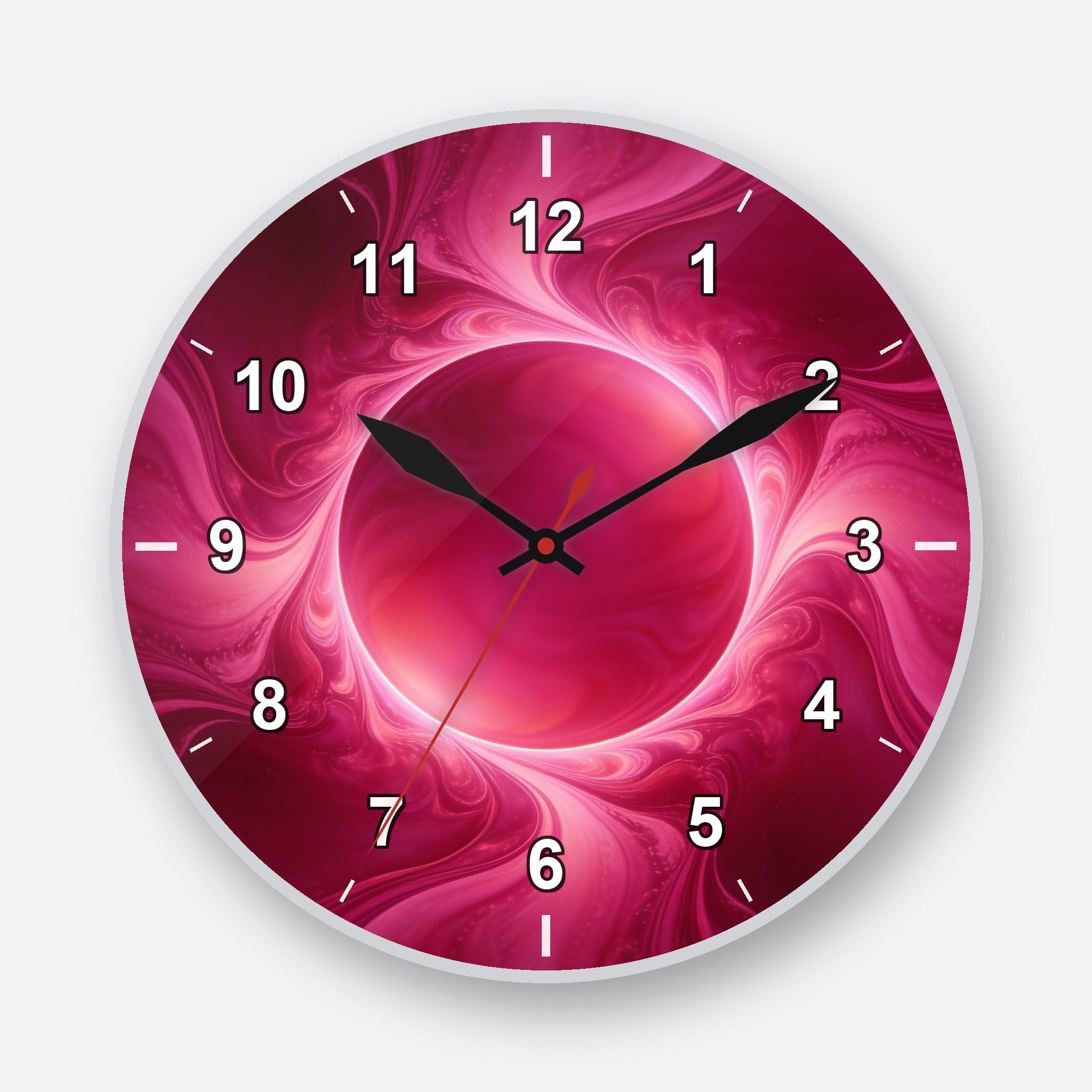 Magenta Wall Clock My Wall Clock