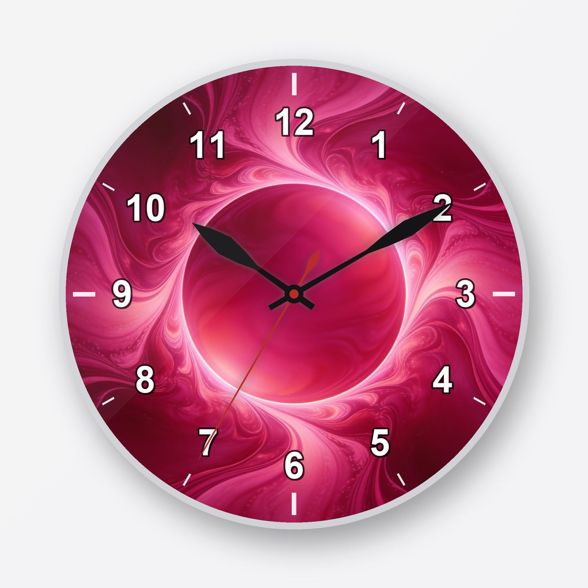 Magenta Wall Clock My Wall Clock