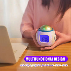 STAR PROJECTOR ALARM CLOCK My Wall Clock