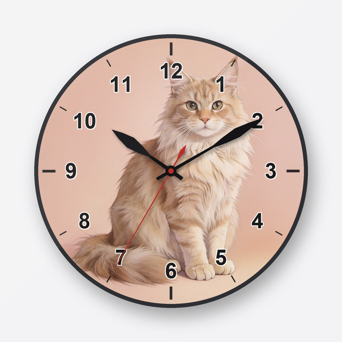 Maine Coon Wall Clock My Wall Clock