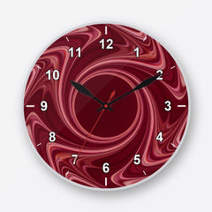 Maroon Wall Clock My Wall Clock
